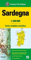 Szardinia térkép - TCI Szardinia térkép - TCI