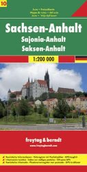 Németország 10 Szász-Anhalt, 1:200 000