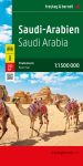 Szaúd-Arábia - autóstérkép 2024 Szaúd-Arábia - autóstérkép 2024
