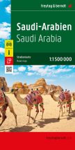 Szaúd-Arábia - autóstérkép 2024