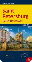 Szentpétervár várostérkép