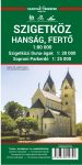 Szigetköz, Hanság, Fertő kerékpáros-, vízisport- és turistatérkép - Szarvas