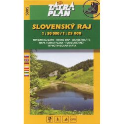 Szlovák Paradicsom - Slovensky Raj - túristatérkép TM 2005 Szlovák Paradicsom - Slovensky Raj - túristatérkép TM 2005