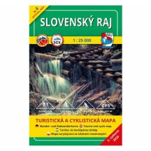   Szlovák paradicsom turista- és kerékpáros térkép - Slovensky raj - VKÚ TM 4 