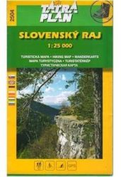 Szlovák Paradicsom - Slovensky Raj - túristatérkép TM 2504