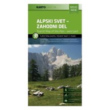   Szlovén Alpok – Nyugat turistatérkép 1:75 000 / Alpski svet – zahodni del / Kartografija