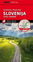 Szlovénia, Isztria autóstérkép - Kartografija