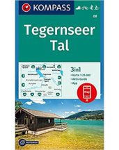Tegernseer Tal turistatérkép - KOMPASS 08