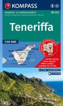 Tenerife túratérkép / Kompass 233