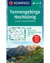 Tennengebirge Hochkönig turistatérkép - KOMPASS 15 - 2025