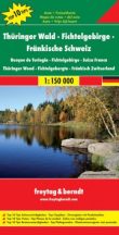   Thüringer Wald-Fichtelgebirge-Fränkische Schweiz, Top 10 tipp, 1:150 000