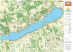 Tihany tányéralátét + hátoldalán Balaton térkép Tihany tányéralátét + hátoldalán Balaton térkép