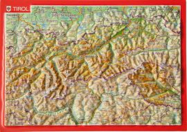 Tirol 3D dombornyomott képeslap