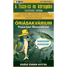 A Tisza-tó és környéke turisztikai térképe