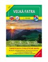 Nagy-Fátra - Veľká Fatra - túristatérkép TM 121