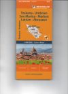 Toszkána, Umbria, San Marino, Marche, Lazio, Abruzzo térkép - Michelin 563