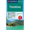 Trentino autótérkép + panorámatérkép - KOMPASS 683 -2024