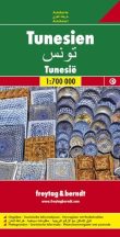Tunézia - autóstérkép