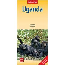 Uganda autóstérkép - Nelles