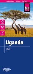 Uganda autóstérkép -  Reise 