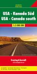 USA, Kanada-dél - autóstérkép USA, Kanada-dél - autóstérkép