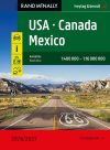USA, Kanada, Mexikó autóatlasz 2025 - Freytag