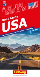 USA térkép - 2024 - Hallwag