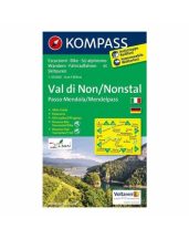 Val di Non / Passo Mendola turistatérkép - KOMPASS 95