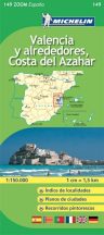  Valencia környéke - Costa del Azahar térkép Zoom térkép - 149