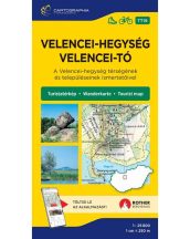 Velencei-hegység, Velencei-tó turistatérkép TT19