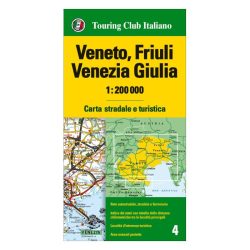 Veneto, Friuli, Venezia Giulia régiótérkép (laminált) 1:200 000 / Touring Club Italy (2024) Veneto, Friuli, Venezia Giulia régiótérkép (laminált) 1:200 000 / Touring Club Italy (2024)