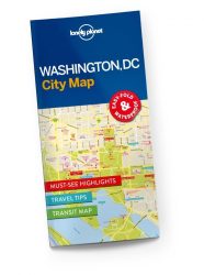 Washington - Lonely Planet -  laminált várostérkép