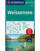 Weissen See turistatérkép - KOMPASS 60