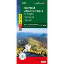   WK 012 Hohe Wand - Gutensteiner Alpen - Piestingtal - Lilienfeld - Triestingtal túristatérkép 2025