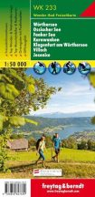   WK 233 Wörthersee - Ossiacher See - Faaker See - Karawanken - Klagenfurt am Wörthersee - Villach - Jesenice túristatérkép