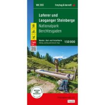   WK 393 Lofer és Leogang Steinberge, Chiemgau Alpok, Berchtesgadeni Nemzeti Park túratérkép  2025