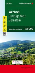 WK 422 Wechsel - Bucklige Welt - Bernstein turistatérkép