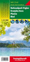   WK 5141 Triglav Nemzeti park turistatérkép - Nationalpark Triglav - Kranjska Gora - Planica - Bled