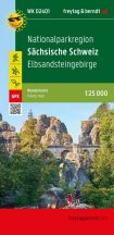   WK D2401 Szász Svájc Nemzeti Park Régió 1:25 000 - Sächsische Schweiz túristatérkép