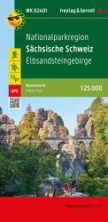 WK D2401 Szász Svájc Nemzeti Park Régió 1:25 000 - Sächsische Schweiz túristatérkép