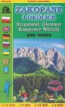Zakopane és környéke túra térkép Zakopane és környéke túra térkép