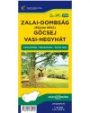 Zalai-dombság (északi rész), Göcsej és Vasi-hegyhát turistatérkép TT90 - 2025