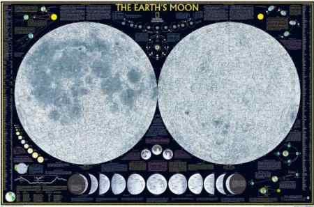 hold térkép Hold falitérkép   A Lurdy Ház Térképbolt,Tel:456 05 61,Stiefel  hold térkép