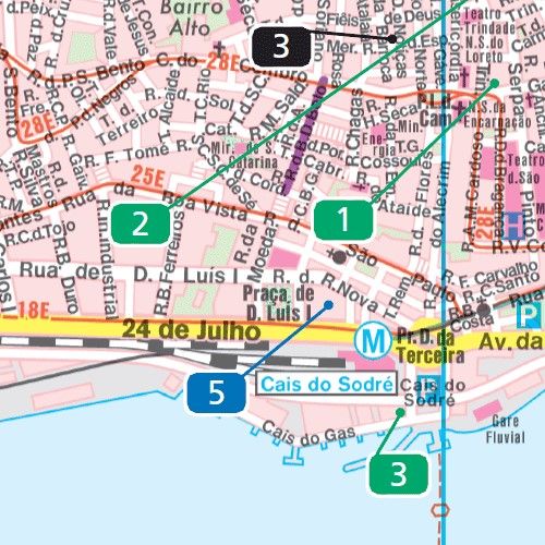 lisszabon látnivalók térkép Lisszabon City Pocket   város térkép   A Lurdy Ház Térképbolt,Tel  lisszabon látnivalók térkép